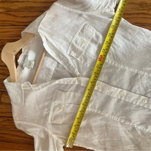 Banana Republic 100% Linen Shirt - Picture 8 of 12